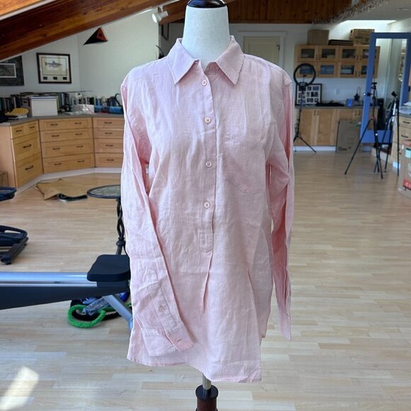 Ralph Lauren Light Peach Tunic Top Medium New With Tags - Picture 1 of 7